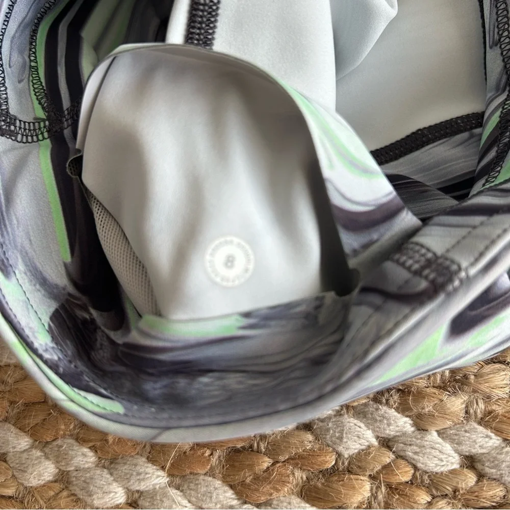 Lululemon Base Pace High-Rise Short 8" Paint Glide Warp Multi - Picture 11 of 13